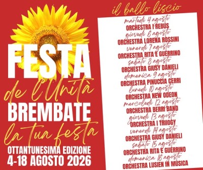Festa De' L'Unita Brembate 2026