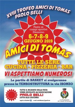 Festa associazione Paolo Belli - Amici di Tomas