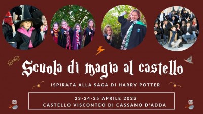 Scuola di magia al Castello Visconteo (ispirato alla saga di Harry Potter)
