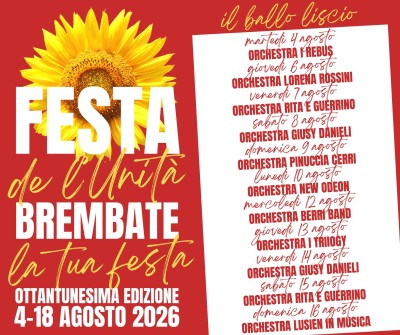 Festa De' L'Unita Brembate 2026