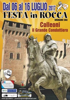 Festa in Rocca - XXXVII° edizione: Colleoni, il grande condottiero