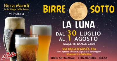 Birre sotto la luna