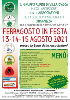 Ferrasgosto in festa