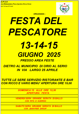 FESTA  DEL  PESCATORE 2025