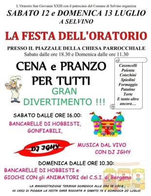 Festa dell'Oratorio