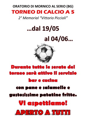 2' Memorial "Vittorio Piccioli"
