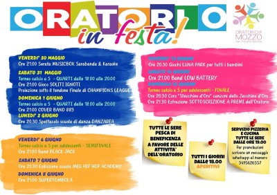 Oratorio in Festa!
